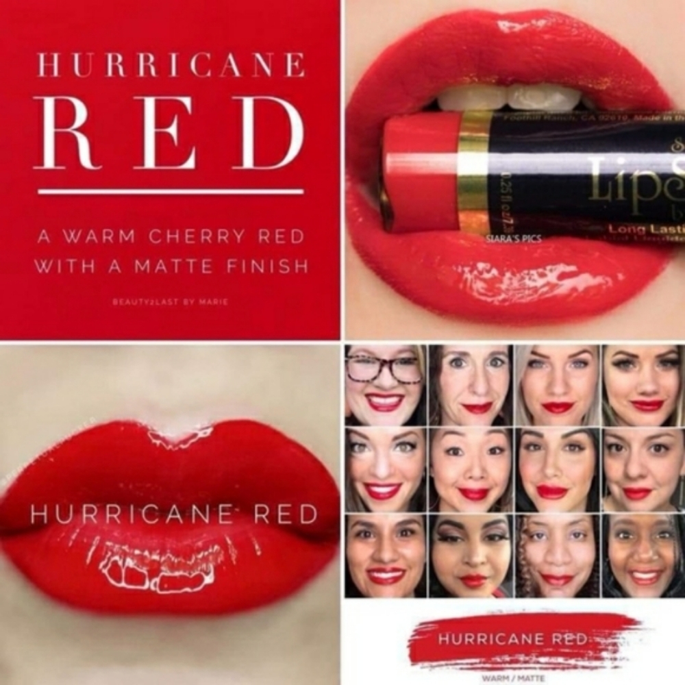 Hurricane Red LipSense